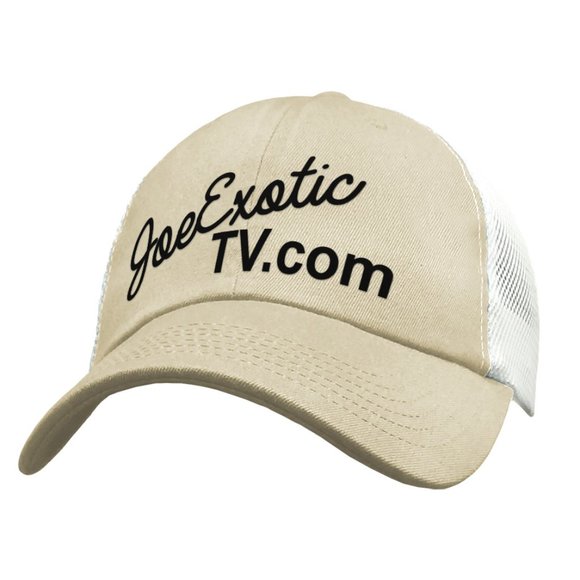 Official Joe Exotic TV.Com Hat - Tiger King Logo H - Picture 1 of 1